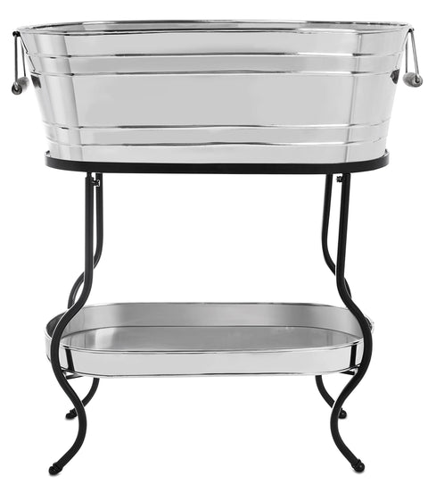 Stainless Steel Beverage Tub with Stand Rental
