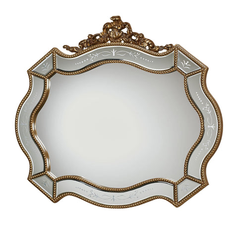 Victorian Style Ornate Wall Mirror Rental