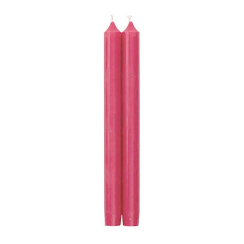 Set of Pink (10 Inch) Straight Taper Candles