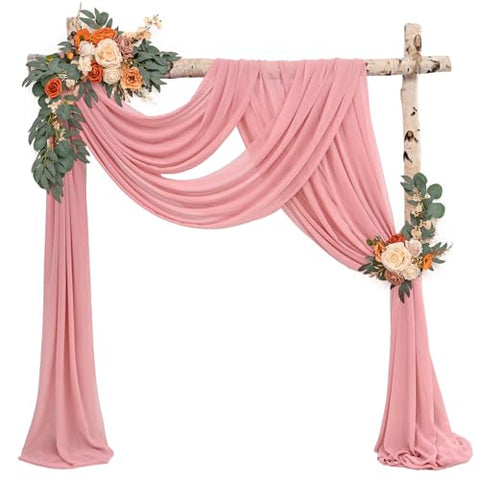 Set of (20 Feet Long) Wedding Arch Fabric