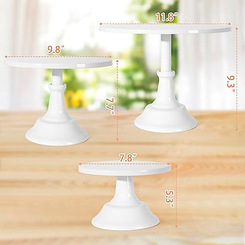 (Set of 3) Cake Stands