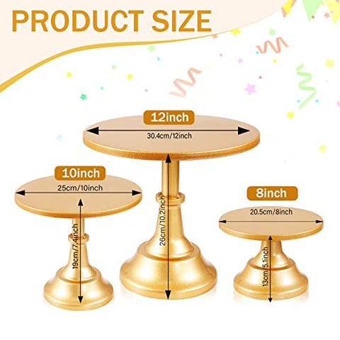 (Set of 4) Cake Stands