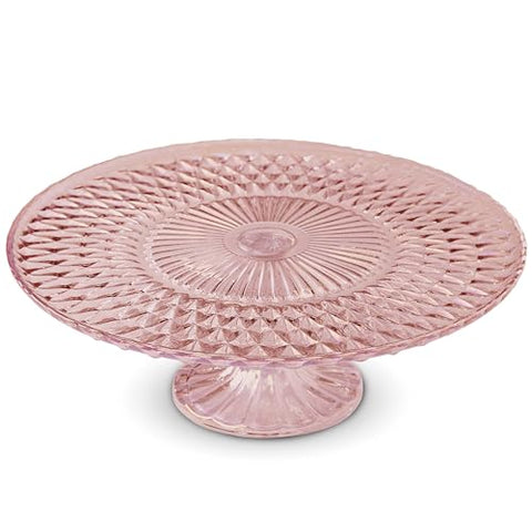 Footed Glass Cake Stand