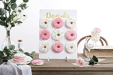 Donut Wall Display Stand, Wood