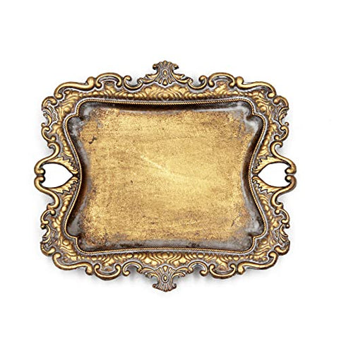 Vintage Small Gold Ring Dish or Tray