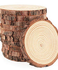 Coaster Wood Slices 16Pcs 3.5''-4'' Unfinished Wood