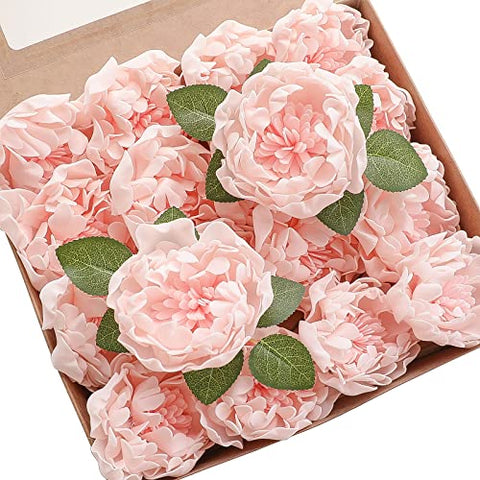 (16 Piece) 4 Inch Blooming Peonies
