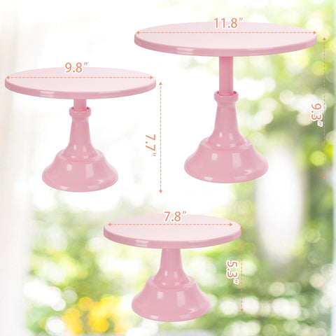 (Set of 3) Cake Stands