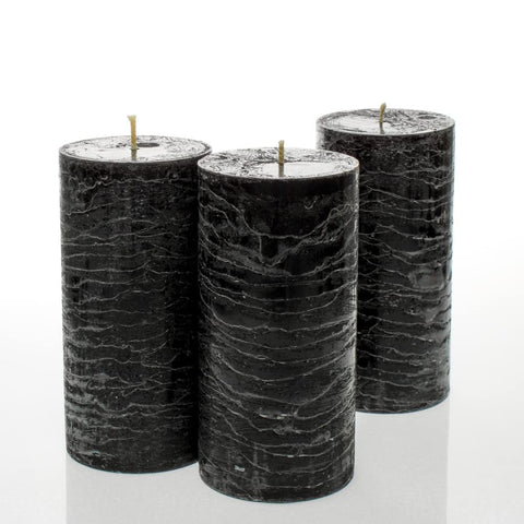 (Set of 3) 3" x 6" Pillar Candles