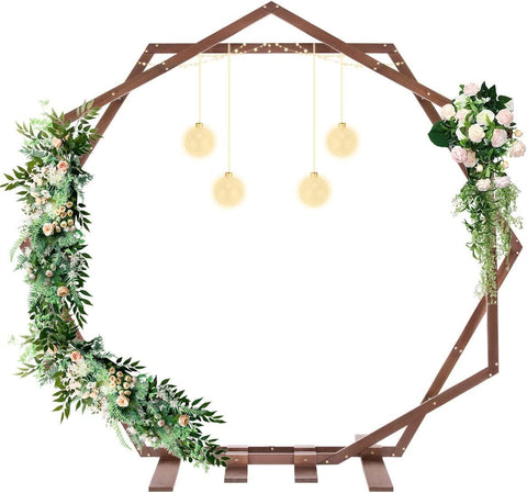 Wooden Wedding Arch, 7.5FT - Elegant Wedding Accents
