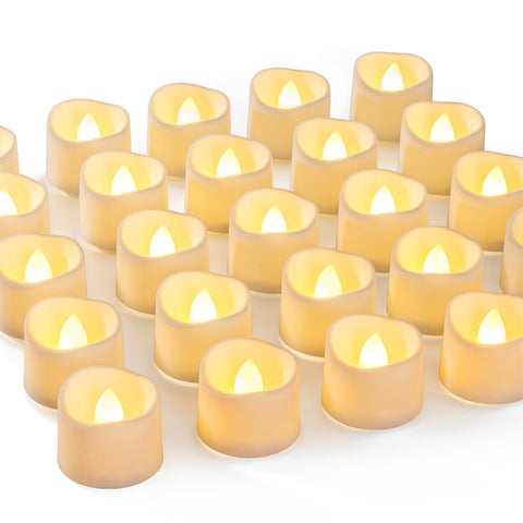 Flickering Flameless Tea Lights Candles