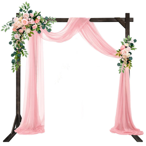 7.2 Feet Tall Wooden Wedding Square Arch