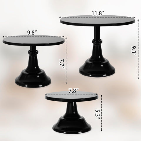 (Set of 3) Cake Stands