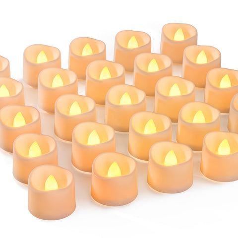Flickering Flameless Tea Lights Candles