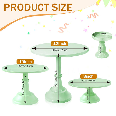 (Set of 4) Cake Stands