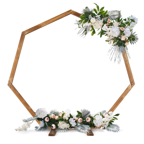 (7.2 Feet) Wooden Wedding Arch
