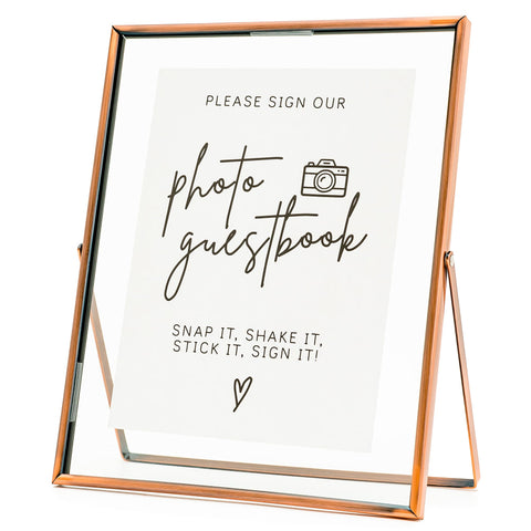 (10 x 8 Inch) Please Sign Our Guest Book Sign