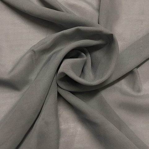 Solid Color Sheer Chiffon Fabric - Elegant Wedding Accents