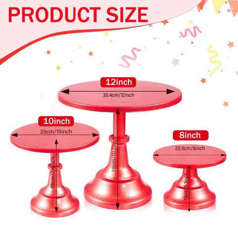 (Set of 4) Cake Stands