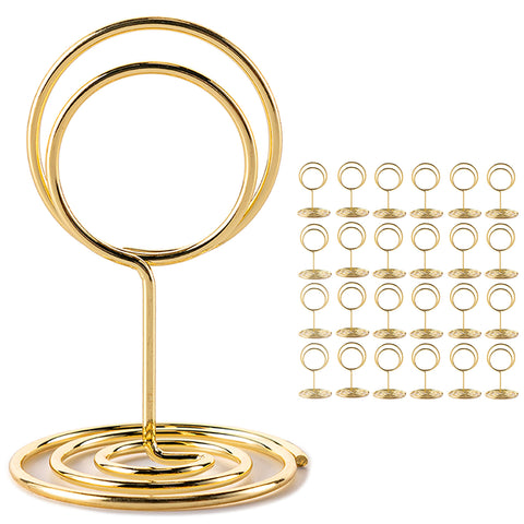 (26 Piece) Table Number Holders