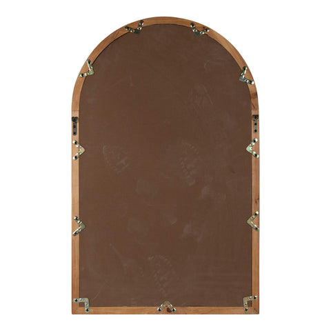 (28 x 44 Inch) Rustic Windowpane Arch Mirror