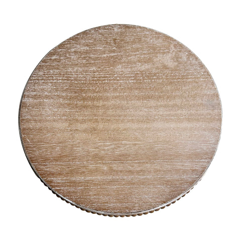 (12 Inch) Large Round Wood Risers for Display